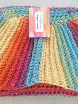 Crochet mermaid tail