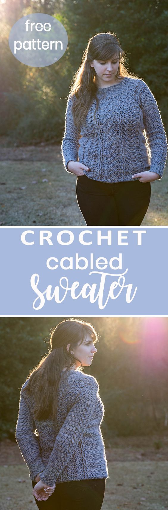 Women's crochet sweater free patterns - Peanut and Plum