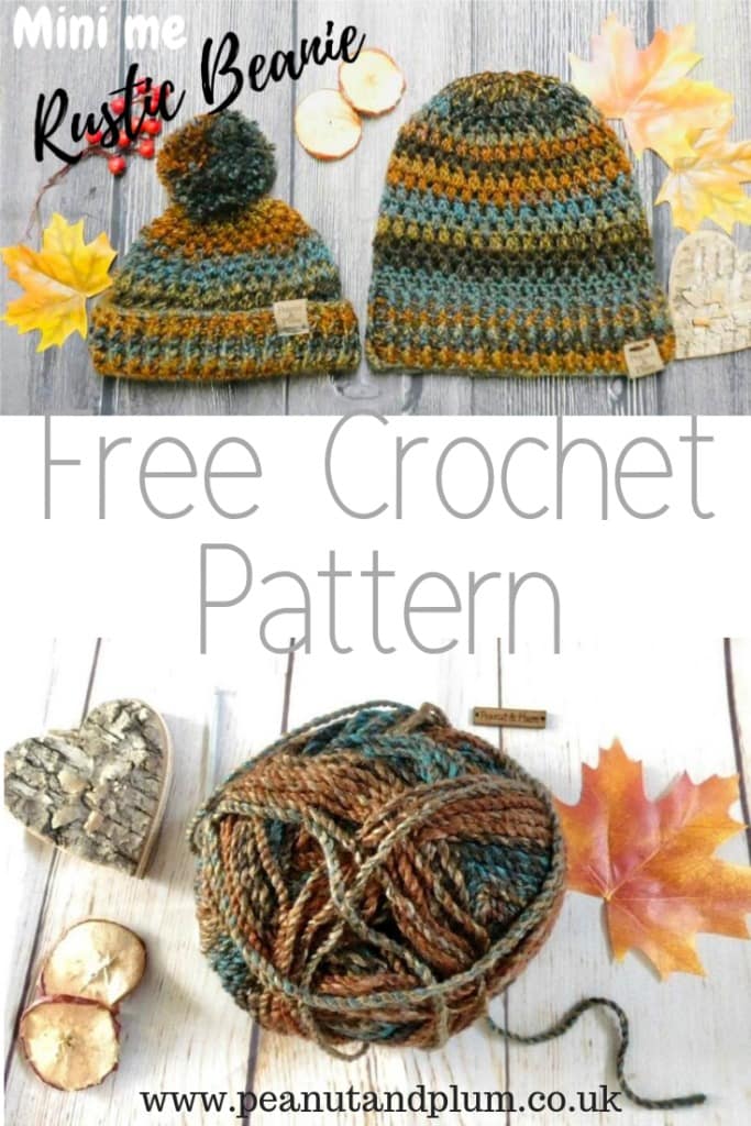 Rustic crochet pattern