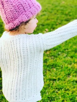 knit-like chunky sweater