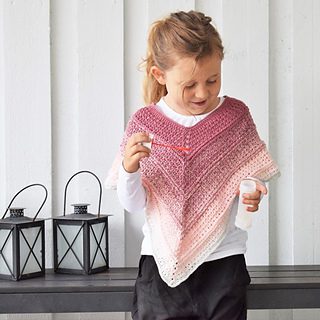 Adorable and easy poncho