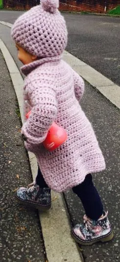 Longline Merino jacket