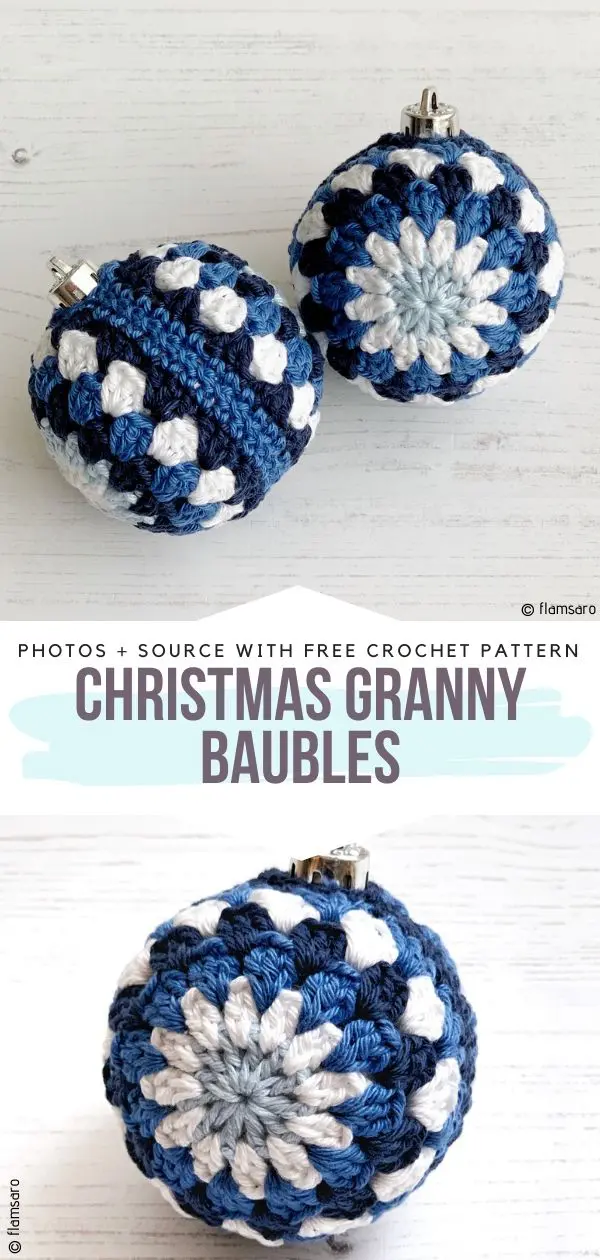 30 Last Minute Christmas Crochet Decorations And Gift Patterns - Peanut 