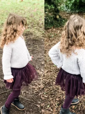 Simple crochet swester