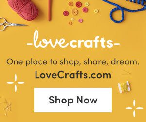 LoveCrafts yarn banner