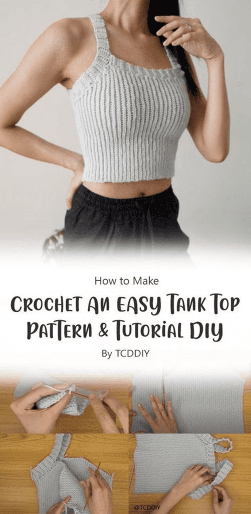 Easy Backless Crochet Crop Top (Written Pattern Included) 