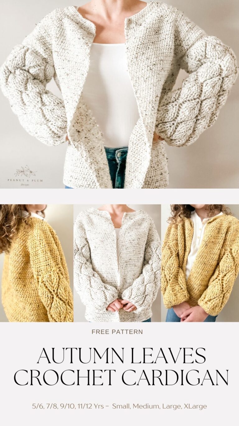Free crochet cardigan pattern