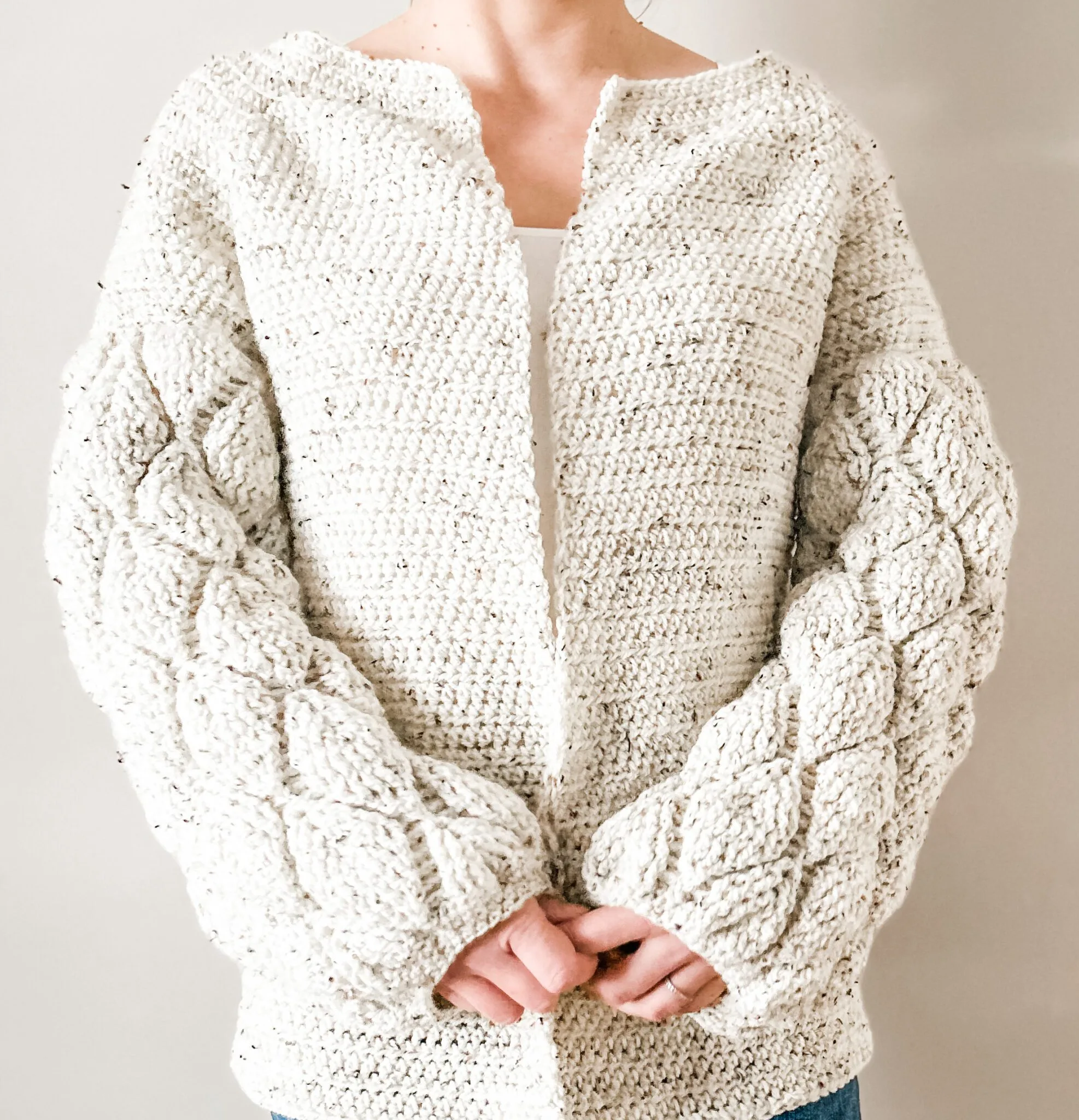 Crochet cardigan