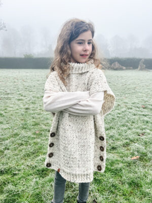 Free crochet poncho pattern