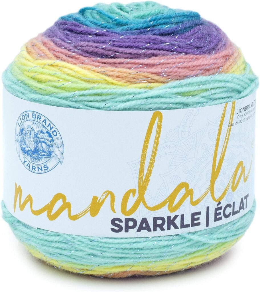 Mandala glitz yarn