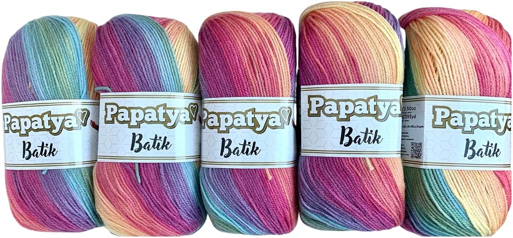 Papatya batik yarn