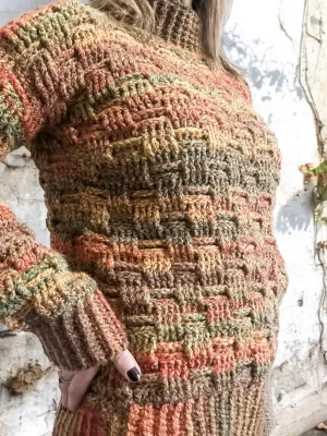 crochet weave stitch