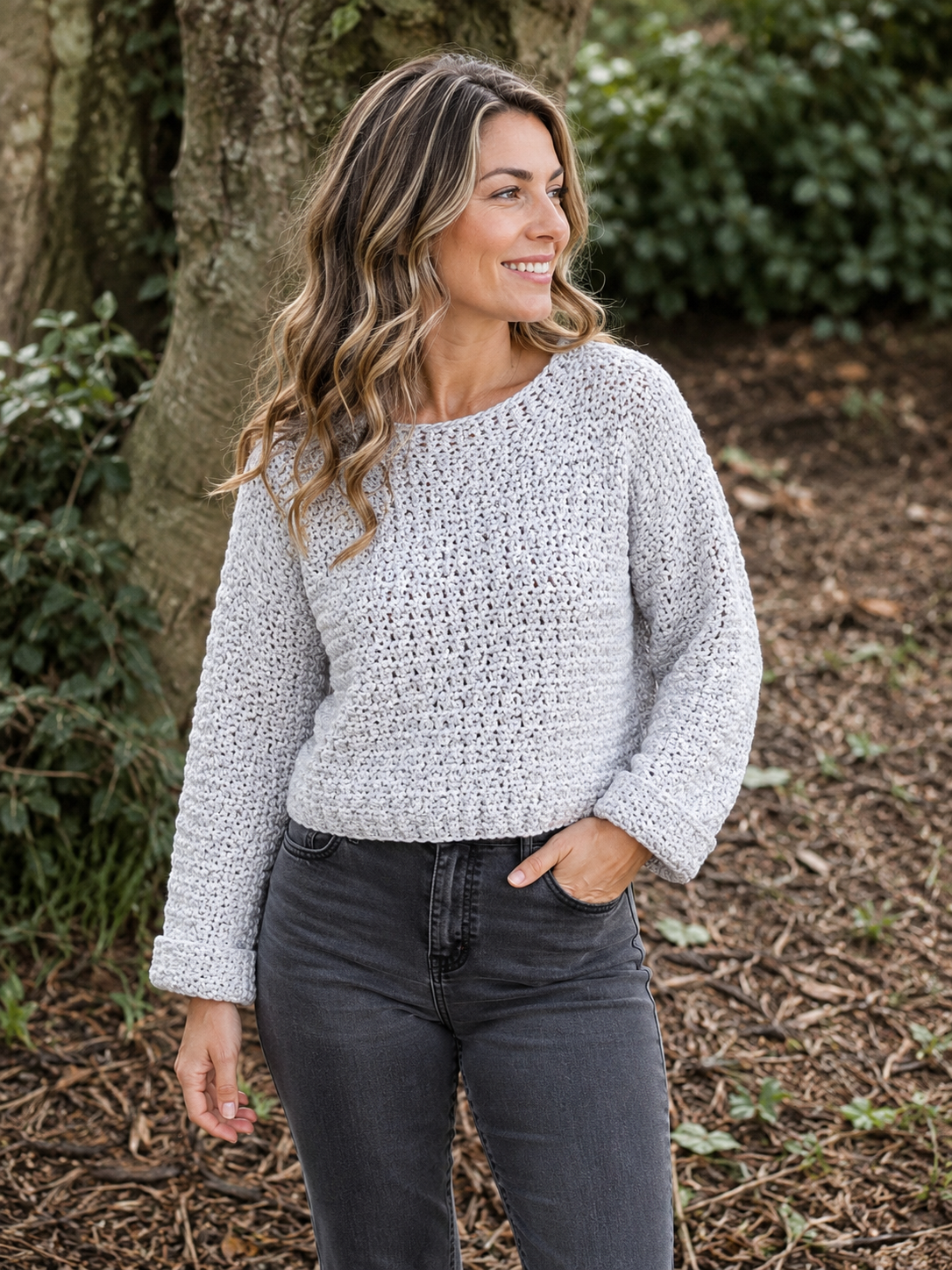Women's/ Children's Crochet Box Sweater + Video Tutorial (Copy) - Image 3