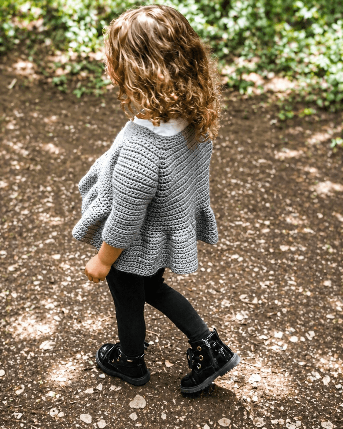 Crochet Girls cardigan