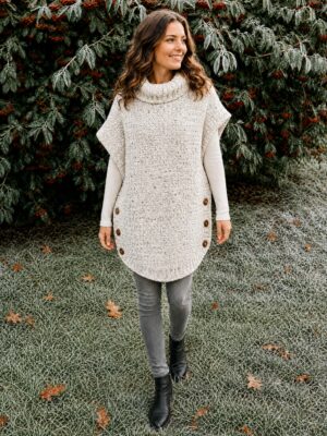 Crochet poncho