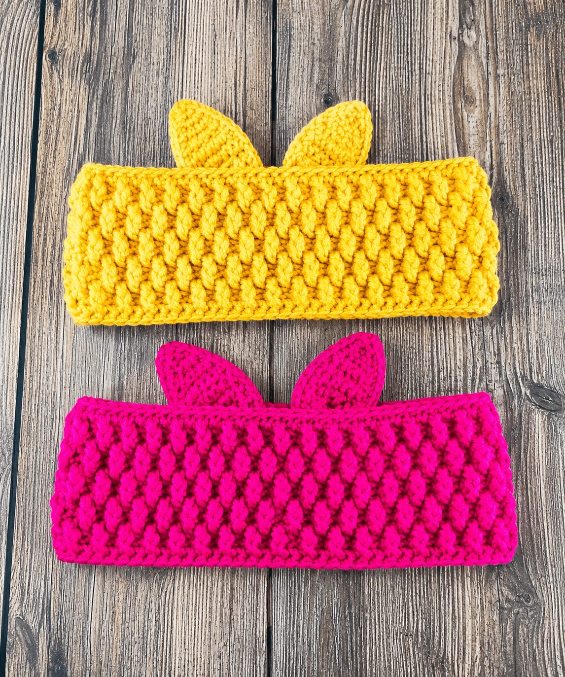 Alpine stitch headband