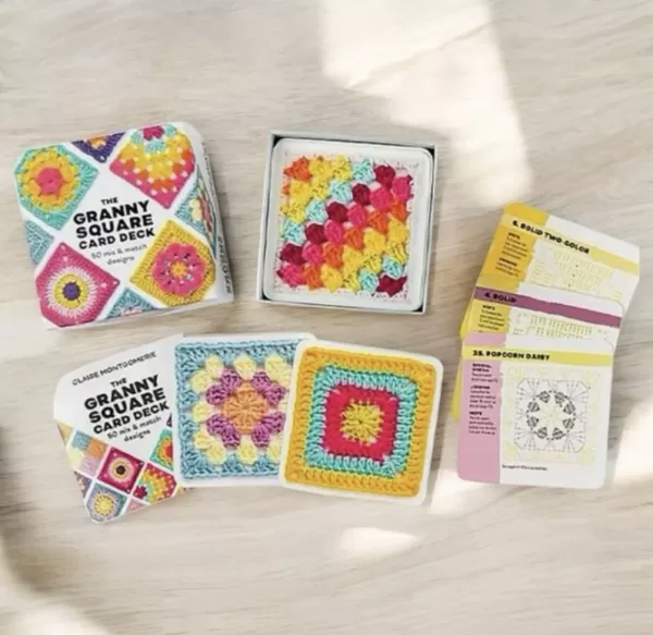 Granny square card deck