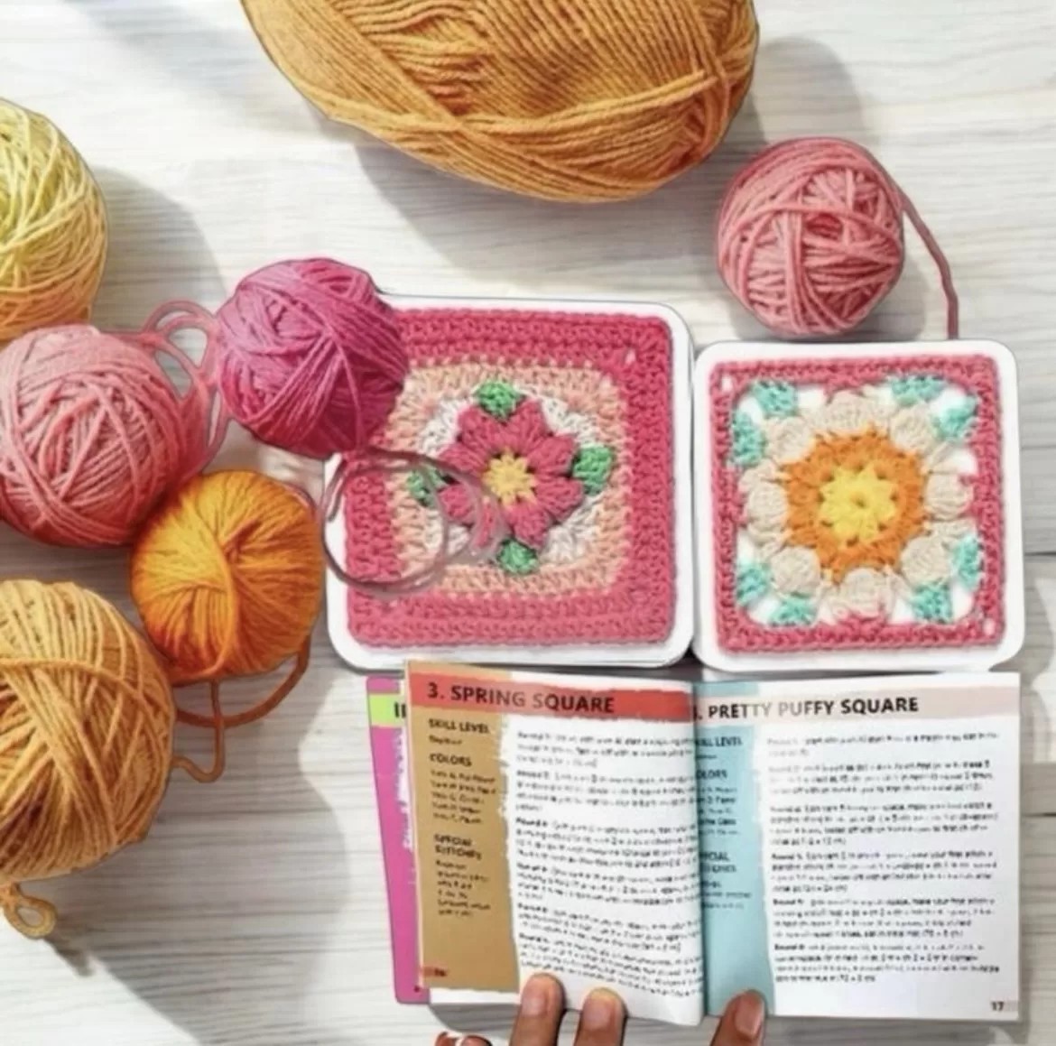 Granny Square Card Deck