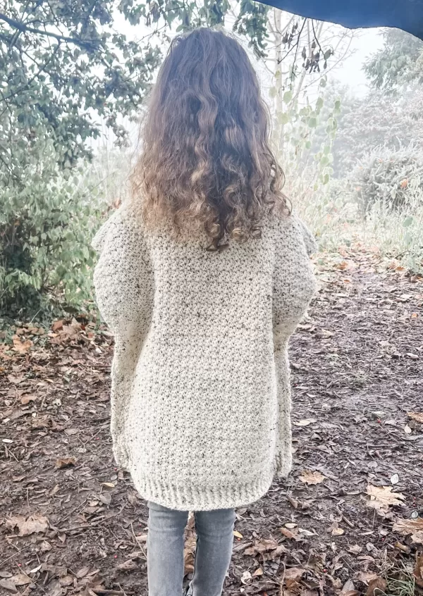 Crochet poncho