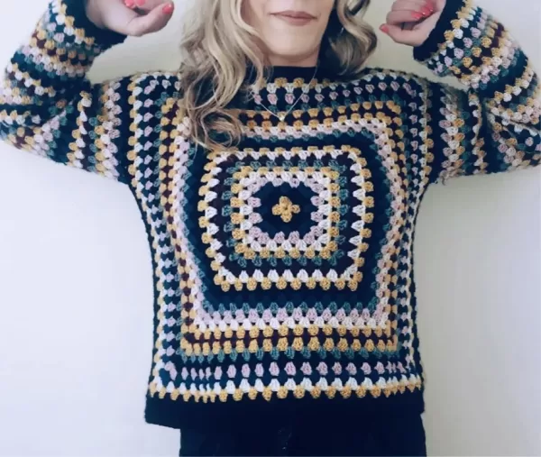 Granny Square sweater