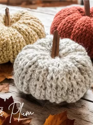 Rustic Scented Crochet Pumpkin Pattern