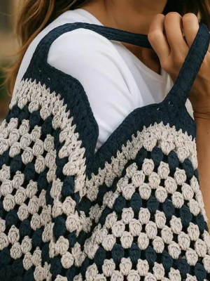 crochet beach bag pattern