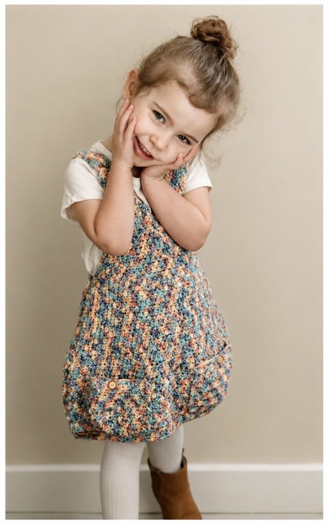 Confetti cotton dress
