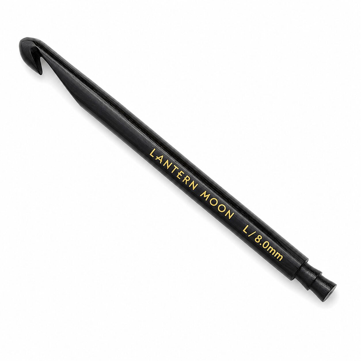 Lantern Moon Ebony crochet hook