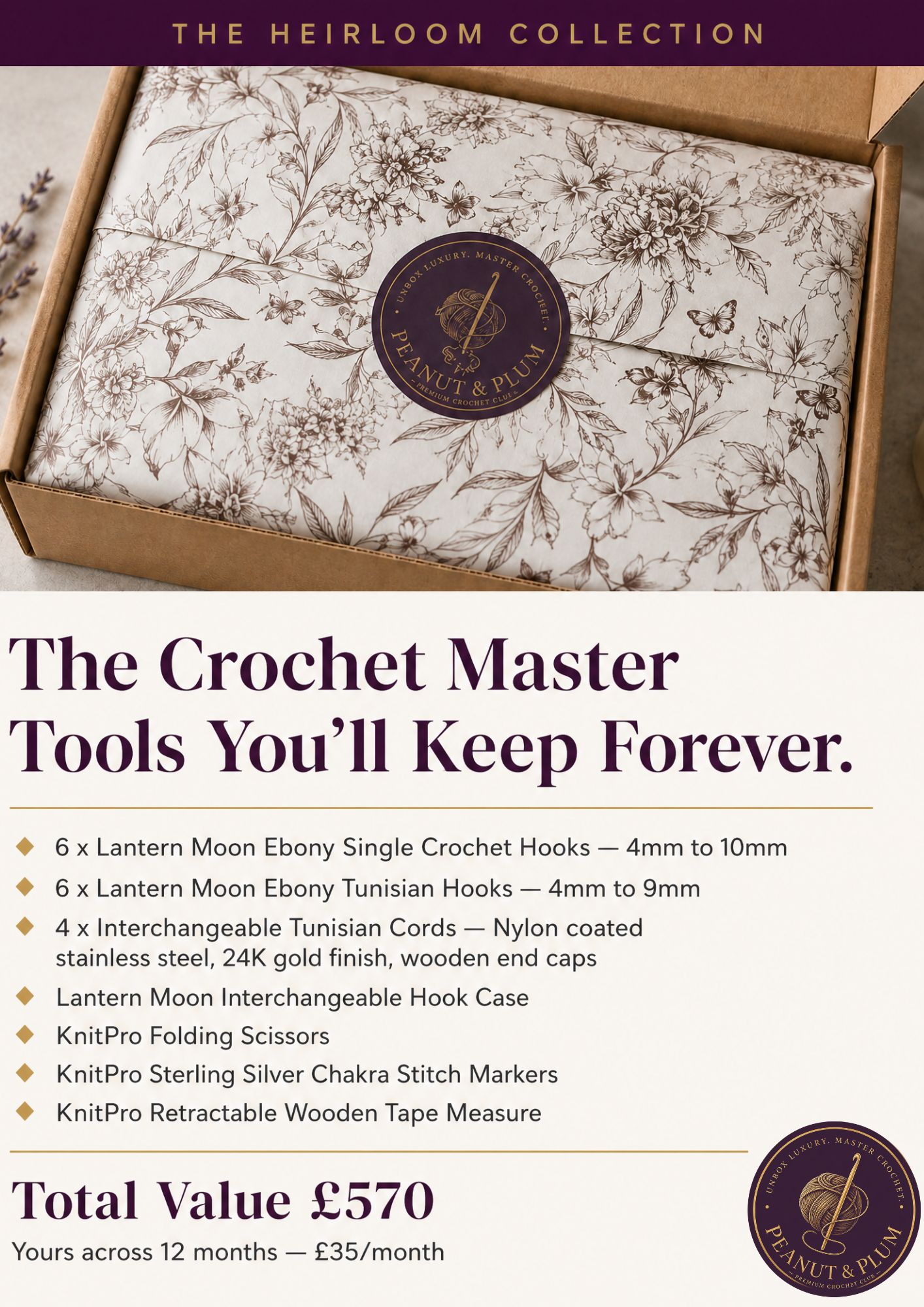 Crochet Heirloom Collection Tool Kit