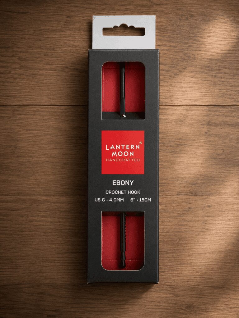 Lantern moon ebony crochet hook