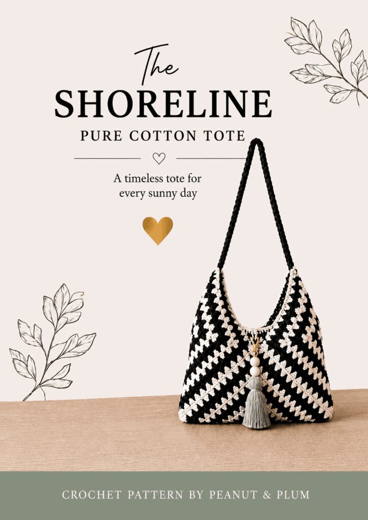 The Shoreline tote crochet pattern