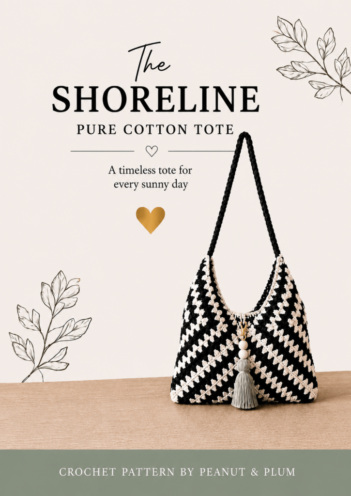 The Shoreline tote crochet pattern