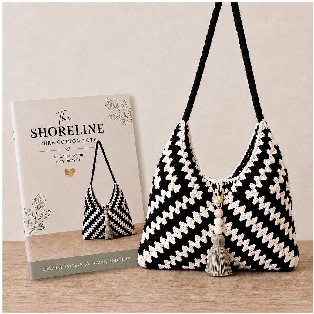 The Shoreline Pure Cotton Tote Crochet Pattern