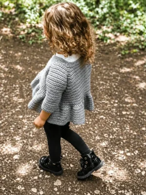 Annabelle Smock Jacket Crochet Pattern