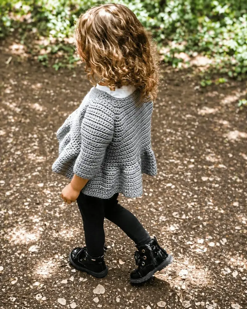 Annabelle Smock Jacket Crochet Pattern