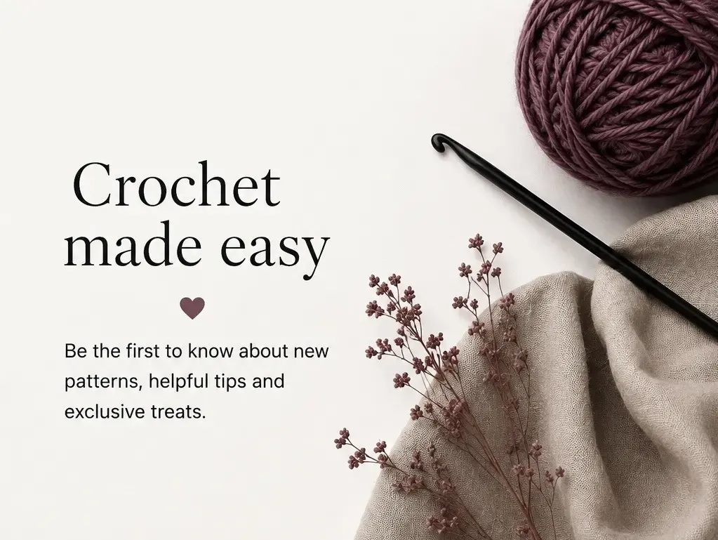 Crochet Made Easy - Peanut and Plum