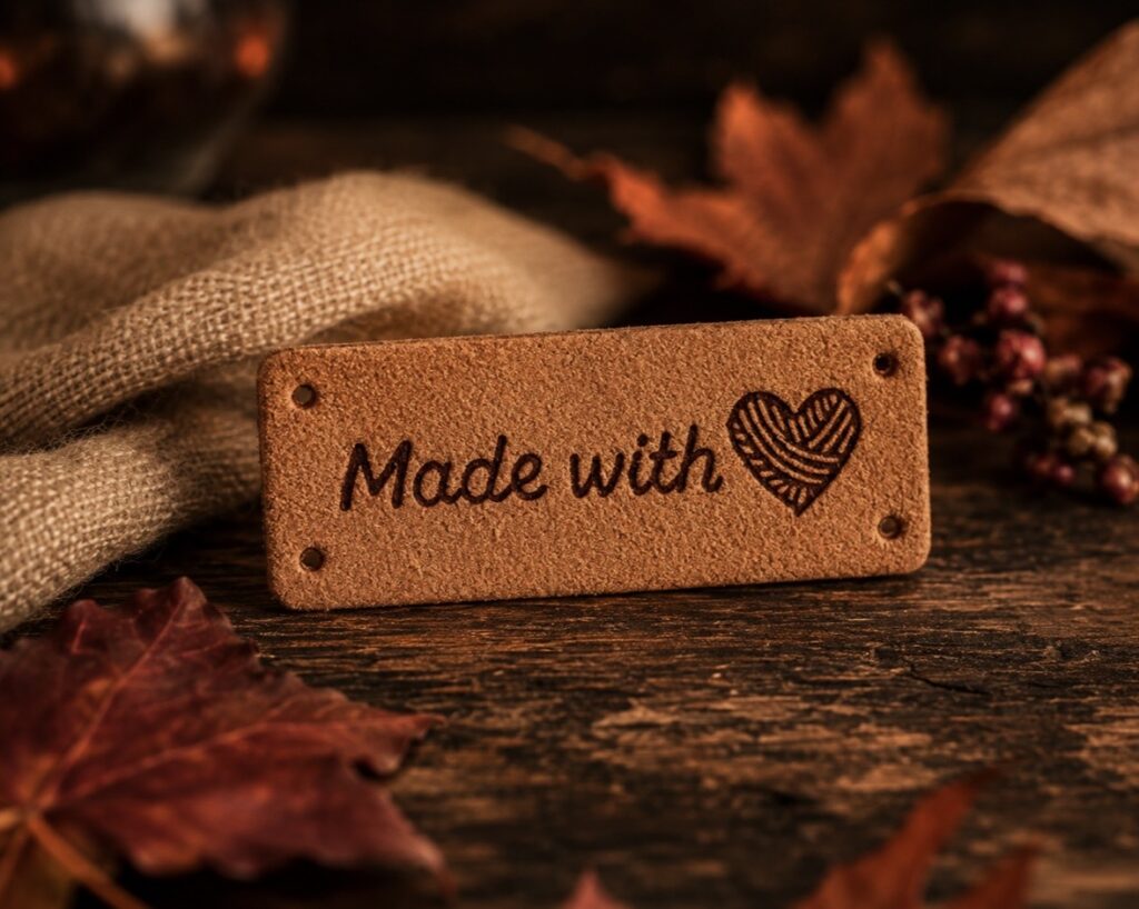 Handmade Leather Tag