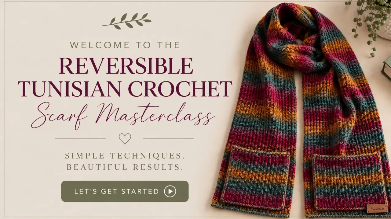 Tunisian Crochet Knit stitch tutorial