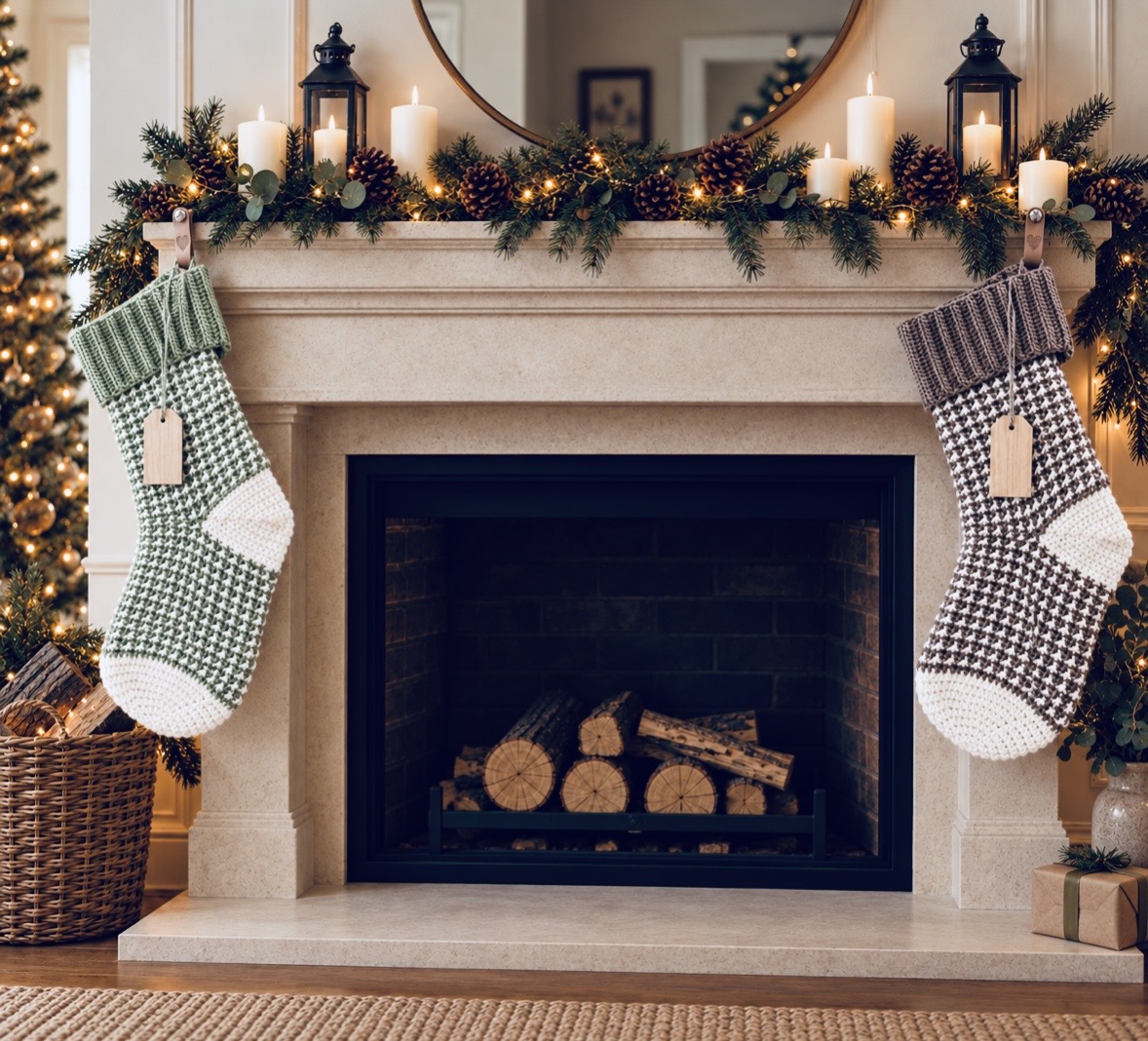 Christmas Crochet Stockings pattern and kit