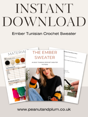 pdf instant download crochet pattern